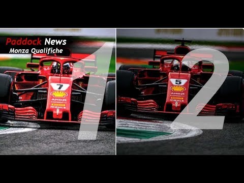Sintesi video Qualifiche Monza  Apoteosi Ferrari ... Raikkonen beffa Vettel e conquista la pole