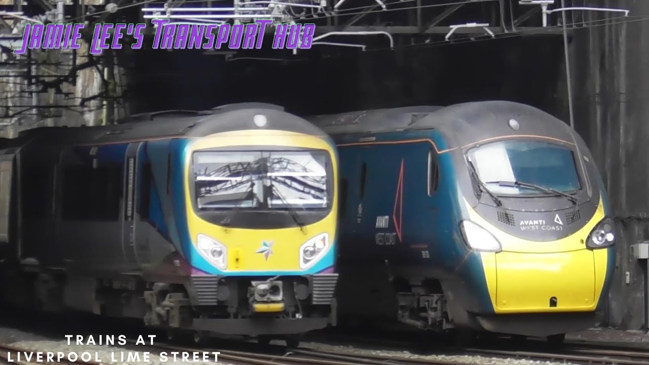 Trains at Liverpool Lime Street 29/9/24
