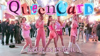 [K-POP IN PUBLIC][ONE TAKE] (여자)아이들((G)I-DLE) - '퀸카 (Queencard)' dance cover by Polarity