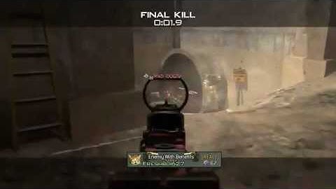 COD MW3: Insane Final Kill!