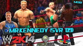 Mr.Kennedy SvR 09 Mod For WWE 2K14 Xbox 360/PS3