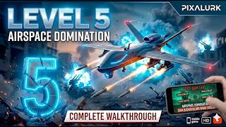 AIRSPACE DOMINATION! | War Drone: Level 5 - Ultimate Control | PixaLurk screenshot 2
