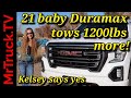 Kent and Kelsey review changes for 21 GMC AT4 diesel, is it the perfect truck, Kelsey buys new truck