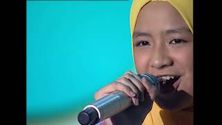 ANNETH Vs NASHWA (FLY ME TO THE MOON )TOP 7 Indonesian Idol Cilik 2018