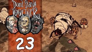 Прохождение Don't Starve Together (coop) #23 - Паучки и паутина