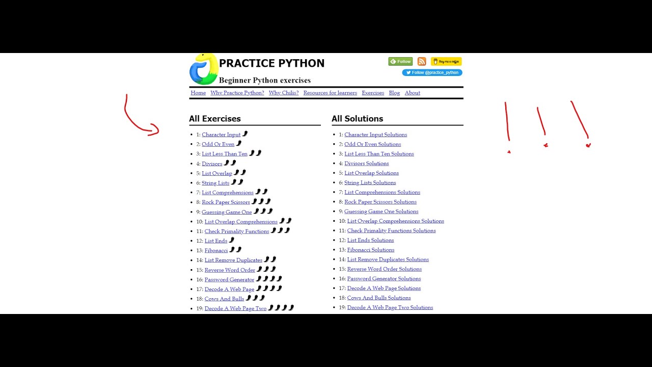 Beginner Python Exercises and Solutions #1 - YouTube