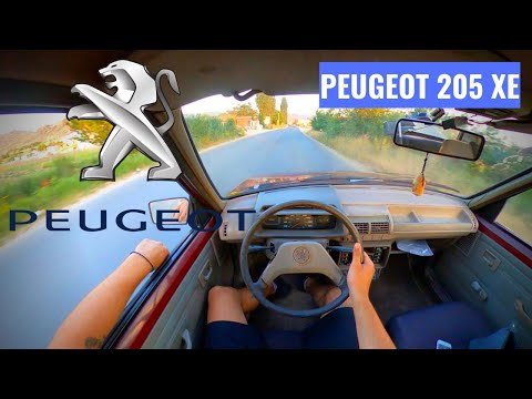 Video Peugeot 205 1.0 XE (1986) - POV Drive - youtube