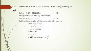 Number System Part 2 | Class IX CBSE | NCERT | R.D.SHARMA | Exercise 1.2, 1.3