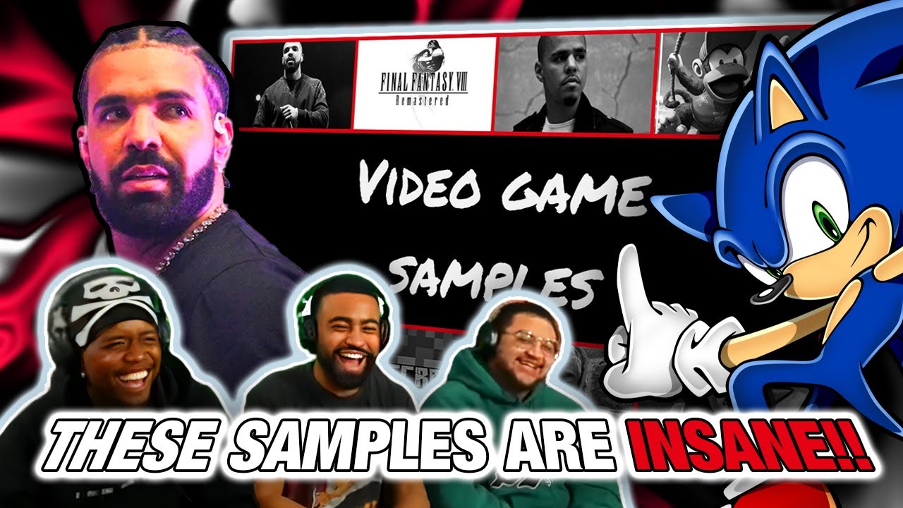 AMAZING MIX! MUSIC PRODUCERS React to HIP-HOP/RAP SONGS with VIDEO GAMES Samples