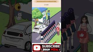 😱 Only 1% Can Save the Students Before the Security Guard Catches Them!🚨🧩 #shorts #iqtest #viral