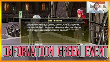 Sword Art Online Fatal Bullet Green Conversation Bubble Event - Role Features