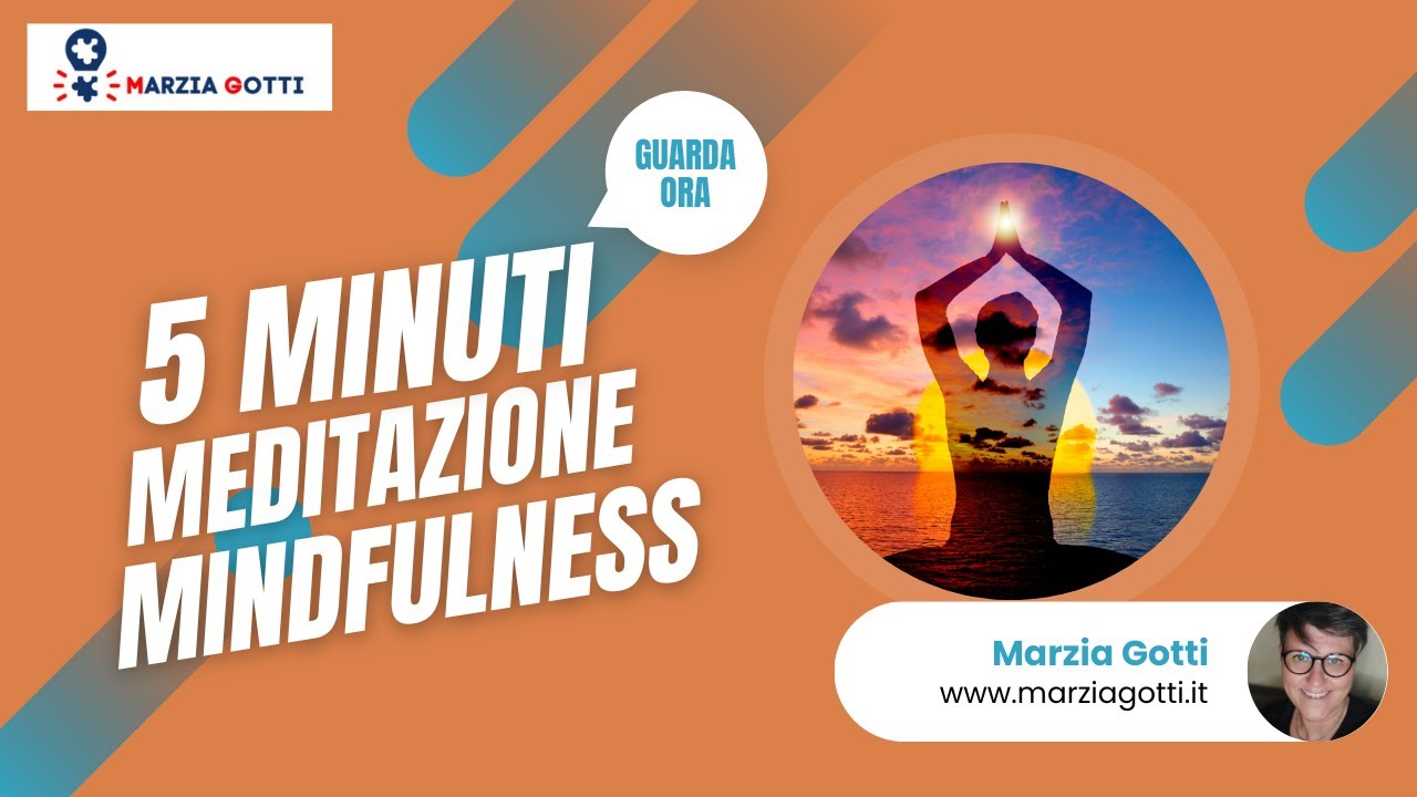 5 minuti meditazione mindfulness - La meditazione camminata - YouTube