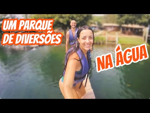 O MELHOR PARQUE AQUÁTICO de BONITO MS | diversão com Vanlife Real na Nascente Azul Aqualokko