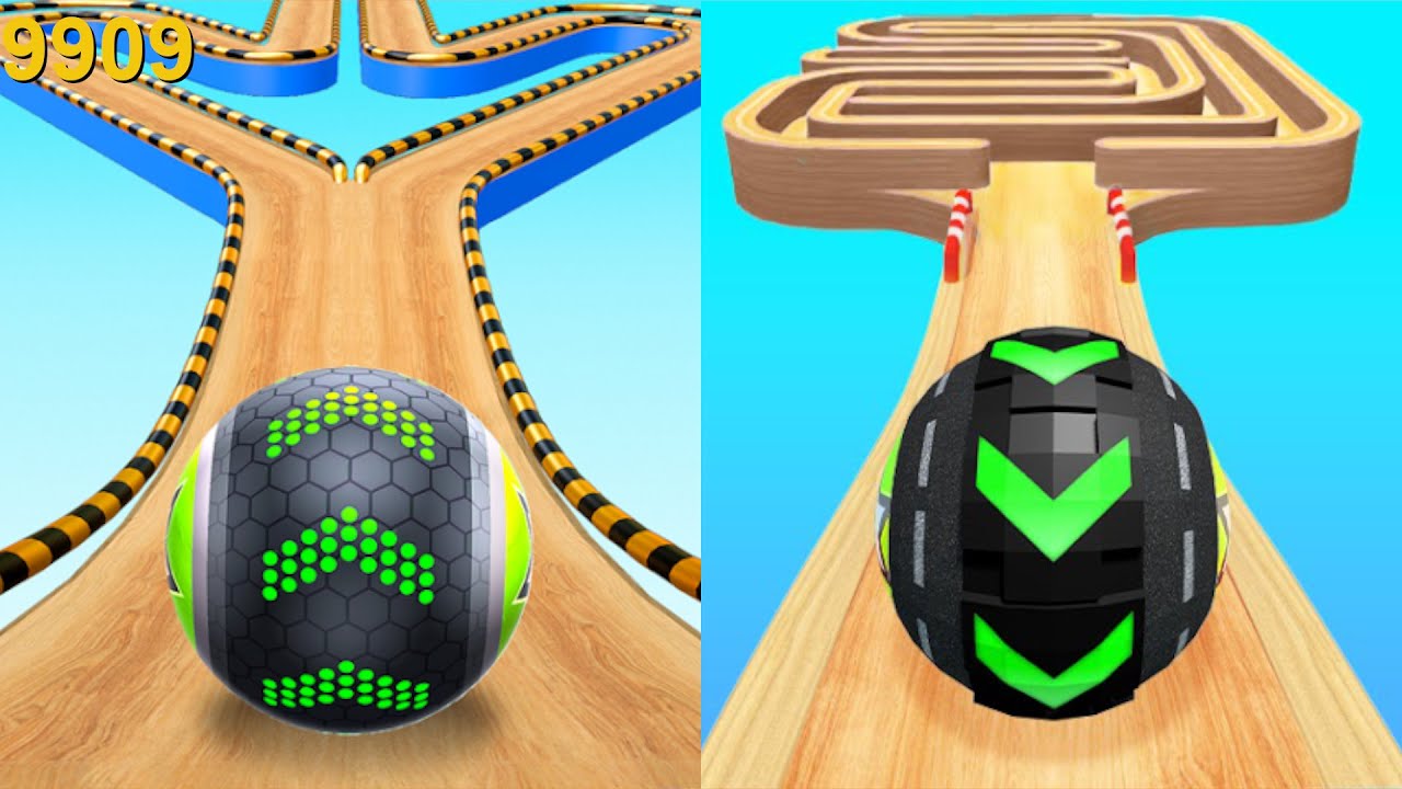 Going Balls Funny Fails, All Levels 9909 Vs Rolling Ball Sky Escape Android, iOS Gameplay