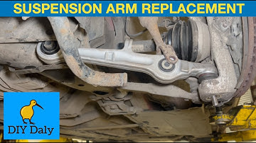 Audi A4 front lower suspension arm replacement B7