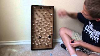 Homemade Marble Run