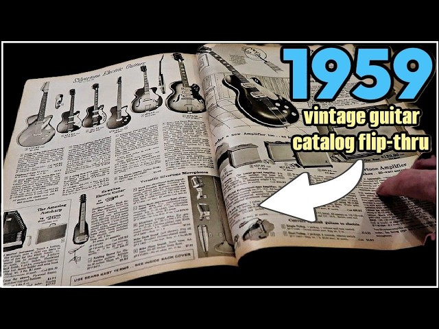 1959 Guitar Time Capsule: Vintage Deep Dive! - YouTube