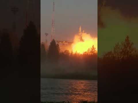 Старт ракеты с космодрома Плесецк 25.06.2021