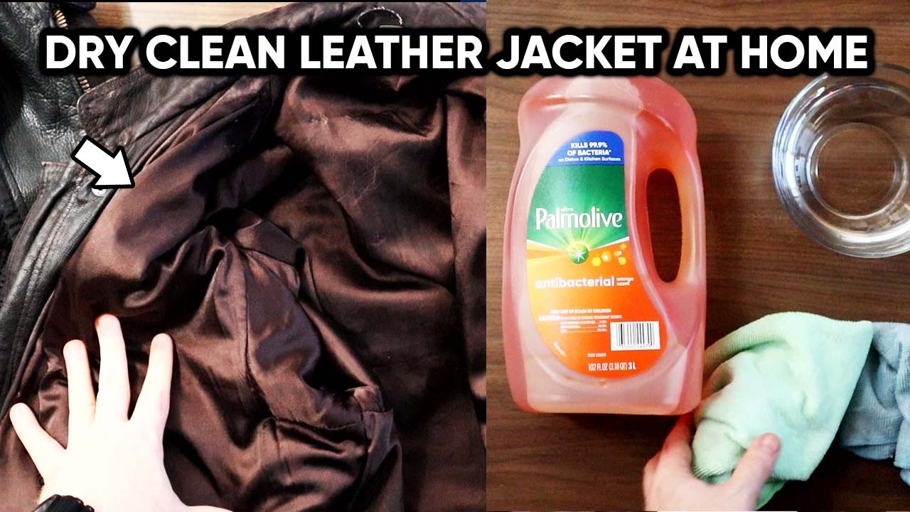 STOP Taking Your Leather Jacket to the Dry Cleaners! Clean Lining at ...
