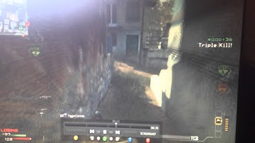 Mw3 back to back triple kills