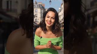 speaking French to wish the people of France love and peace