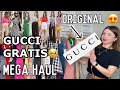 GUCCI ORIGINAL GRATIS 😮🙌 MEGA HAUL ROPA USADA, FERRAGAMO MARCAS DE RENOMBRE 😍 ME PRUEBO TODO 🥹