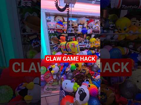Claw Machine HACK They Don't Want You To Know! #shorts