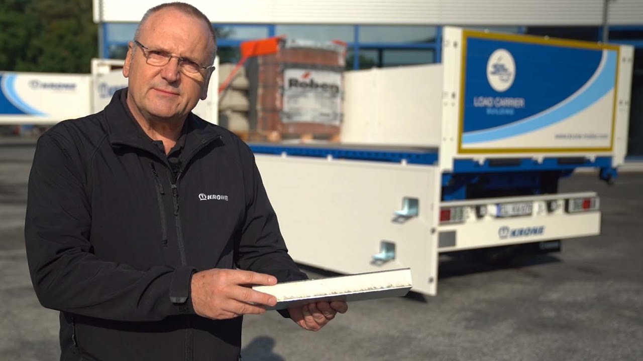 More payload with the KRONE Light Safety Sandwich Floor. | KRONE TV