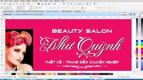 NHẬP MÔN CORELDRAW (xuất file gửi đi in FILE ĐUÔI TIFF 2016 )