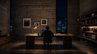 Deep Work Music for Late Night Coding | Dark Steady Ambient House for Deep Focus