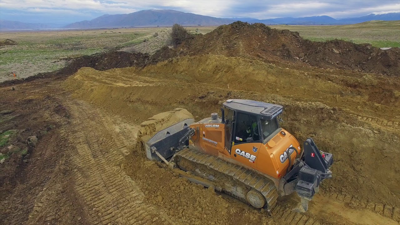 Cleaver's Excavations - Case 2050M Dozer - YouTube