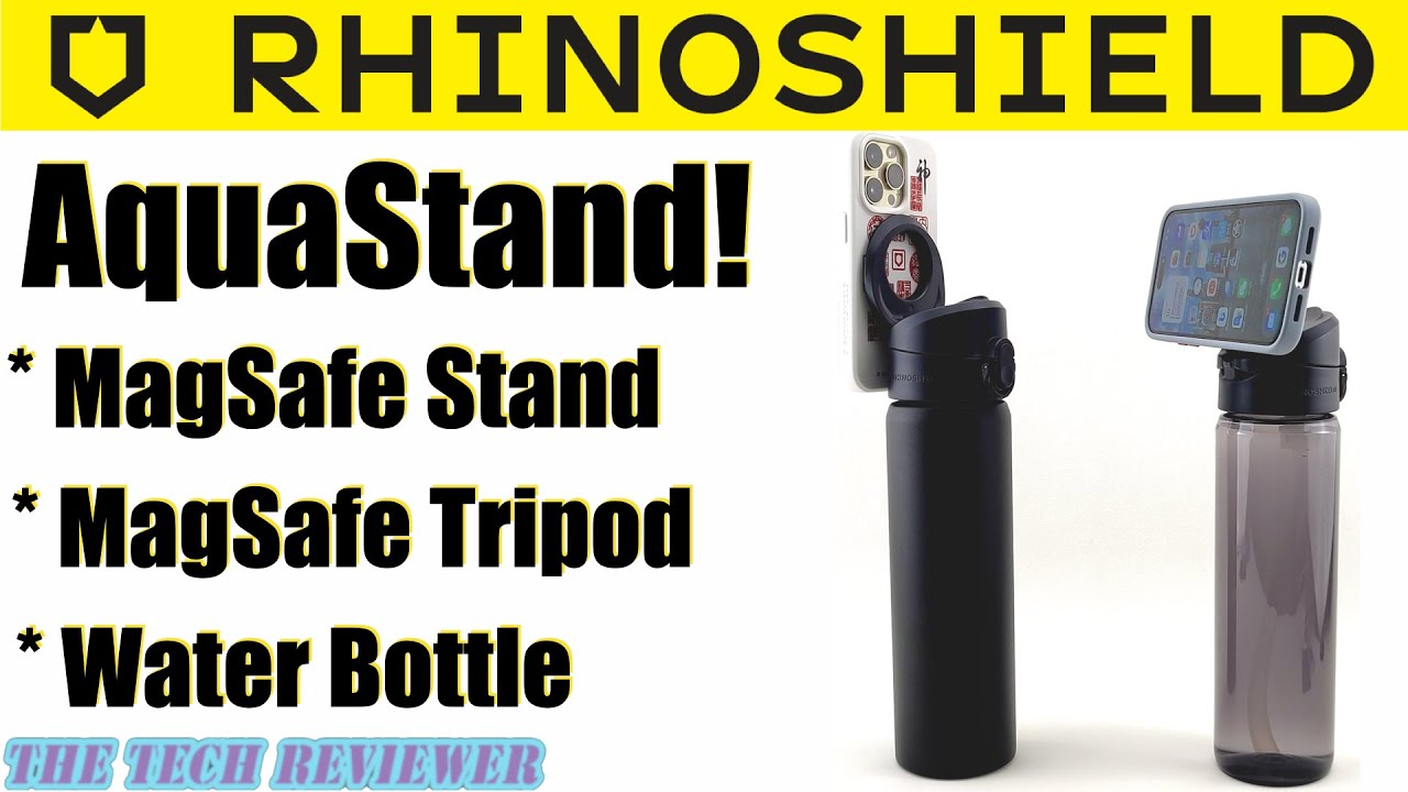 RHINOSHIELD AquaStand: Super Useful Hi Tech Water Bottle with