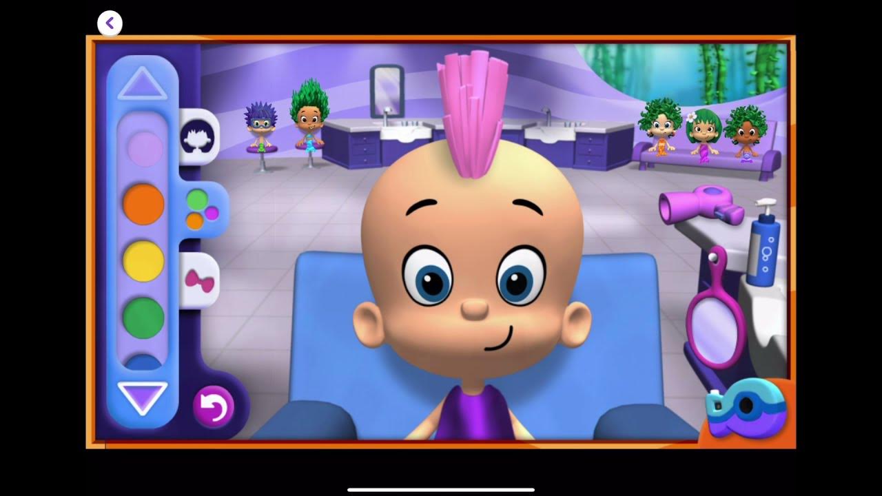 Bubble Guppies Hair Salon * Noggin Preschool Toddler Kids Game YouTube