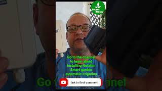 Netafim Smart garden automatic irrigation computer installation