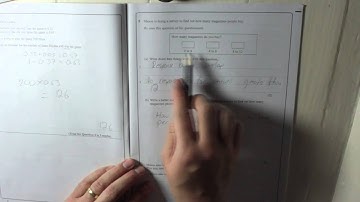 Edexcel GCSE Paper 2 June 2013 Question 5 - Questionnaires