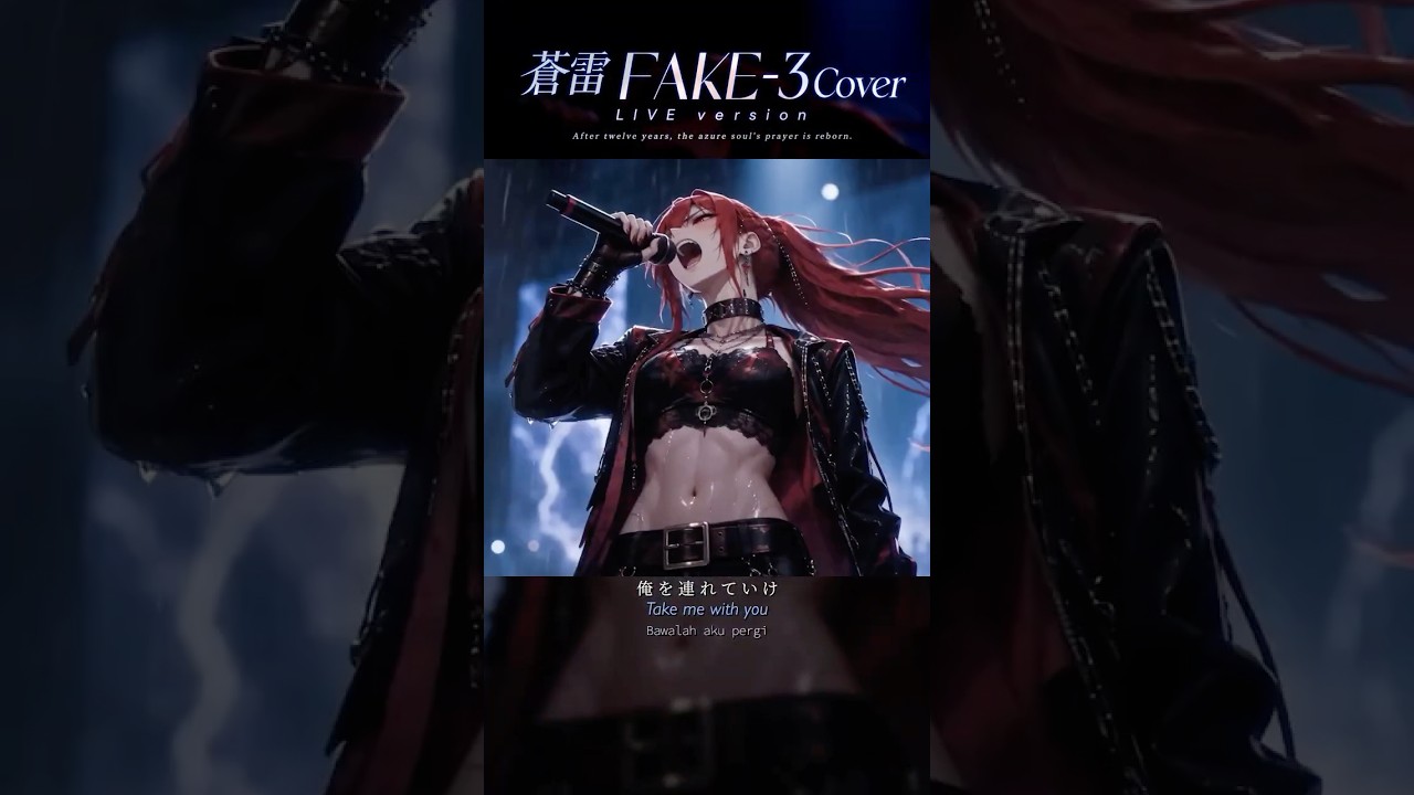 蒼雷よ 今 落ちてこい——SEIRAのサビ→SHIONのソロ56秒 / FAKE-3