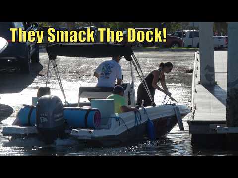 Not The Best Plan At The Ramp!! | Miami Boat Ramps