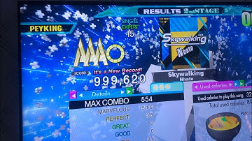 (DDR A20+) 15 PFC#54 Skywalking (ESP-15) 999,620!!!