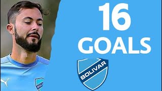 أهداف برونو سافيو في الدوري البوليفي ( 16 هدف )