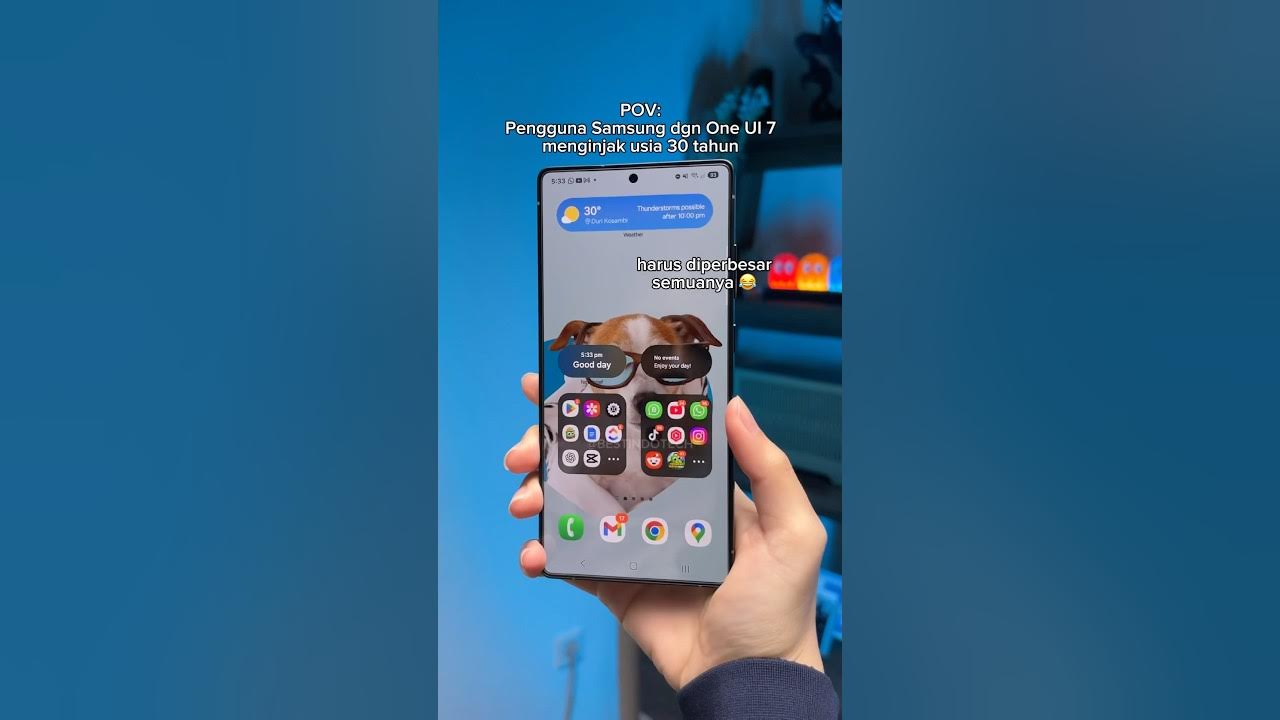 Menginjak usia kepala 3 langsung suka fitur One UI 7 ini Menginjak usia kepala 3 langsung suka fitur One UI 7 ini