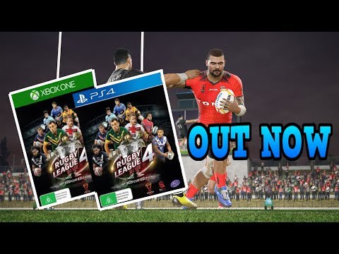 RUGBY LEAGUE LIVE 4 WORLD CUP EDITION OUT NOW