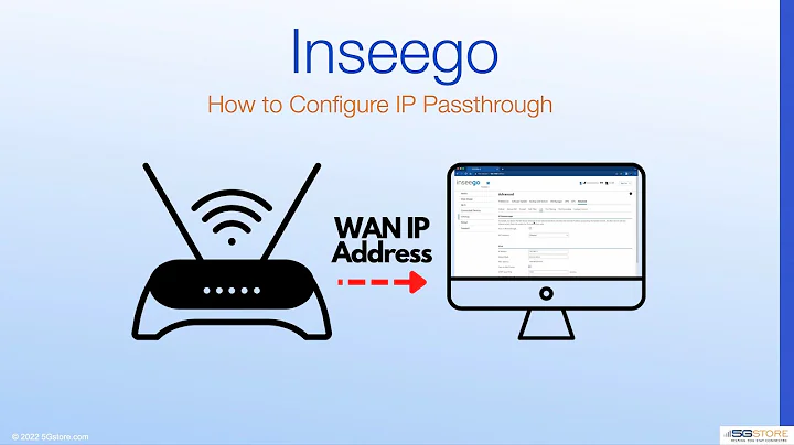Inseego IP Passthrough - How to Configure