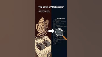 पहला Computer Bug एक कीड़ा था! 🤯