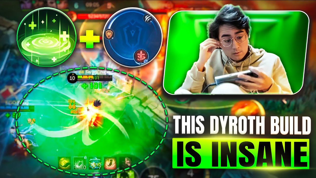 PLAYING TANK DYRROTH VS TRYHARD 5 MAN! NEW META EXP?? | Mobile Legends