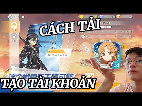 sword art online ios  2022  Cách tải và tạo tài khoản SWORD ART ONLINE BLACK SWORDMAN:ACE đơn giản nhất