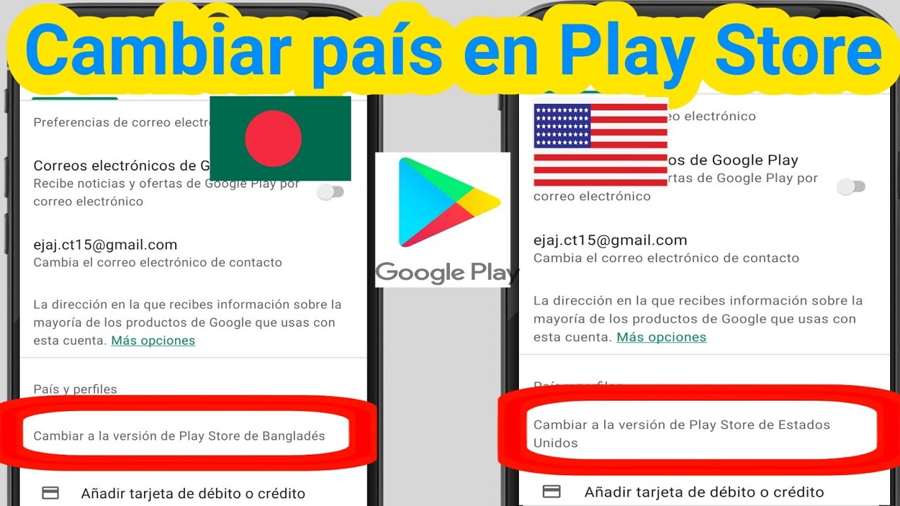 Cómo cambiar de país en Google Play Store (2021) Sin raíz Sin tarjeta Cómo cambiar de país en Google Play Store (2021) Sin raíz Sin tarjeta
