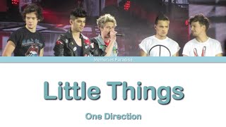 One Direction - Little Things (Color Coded Lyrics)