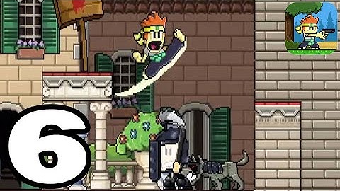 Dan the Man: Action Platformer - Gameplay Walkthrough Part 6 - Stage 8-2-3 First Half (Android/iOS)