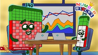 Numberblocks 140 Meet In Team Work With Numberblocks 14 As A Fanmade Numberblocks Fanmade