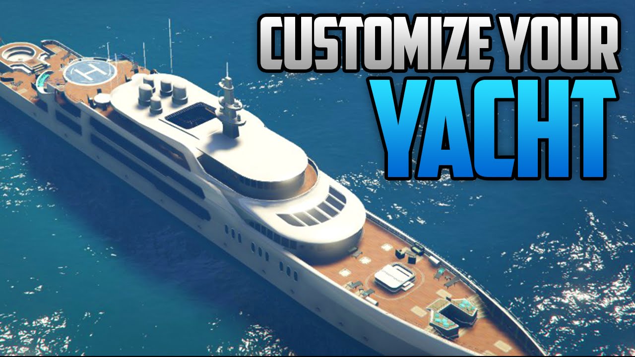 gta 5 change yacht color